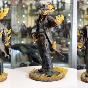 Sideshow Exclusive Western Ghost Rider Maquette Statue Item #68121